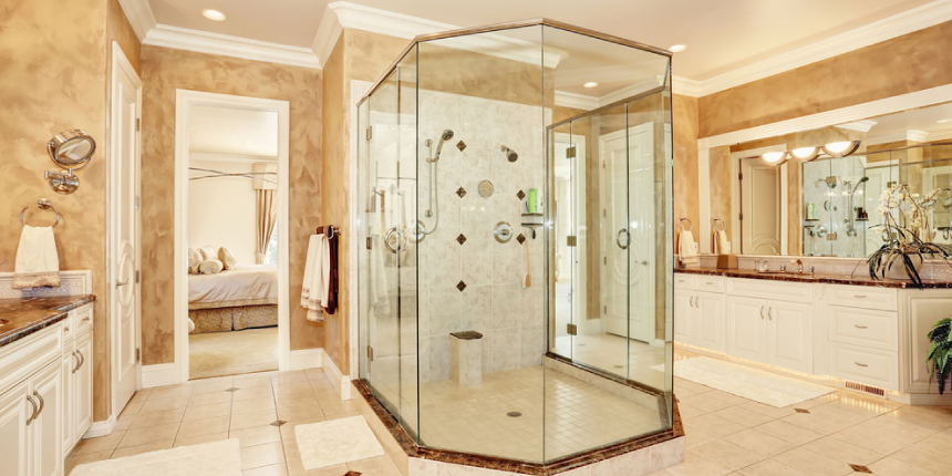 Aristocratic Shower Room
