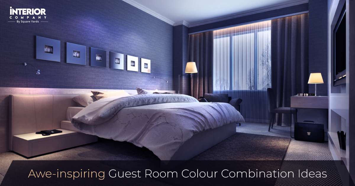 Exclusive and Vibrant Guest Room Colour Combination Ideas