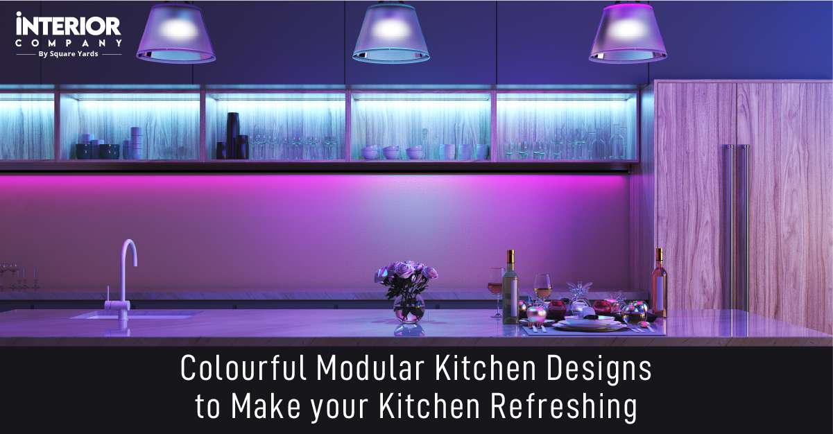 Minimal yet Exclusive Colourful Kitchen Ideas