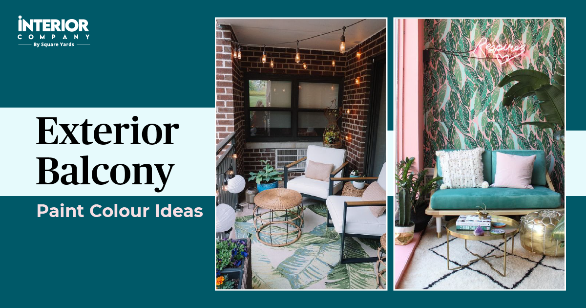 Elegant Balcony Colour Combination Ideas for Home