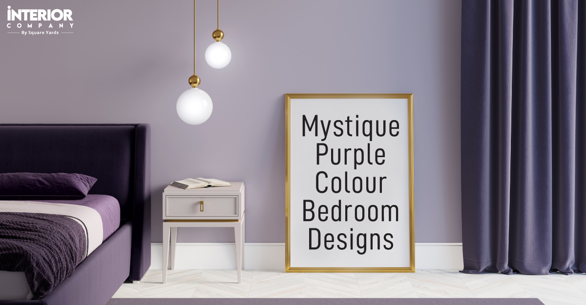 8 Vibrant and Stylish Purple Two-Colour Combination for Bedroom Walls