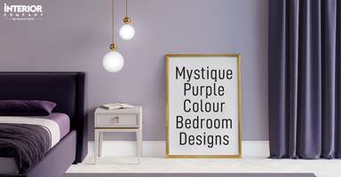 8 Vibrant and Stylish Purple Two-Colour Combination for Bedroom Walls