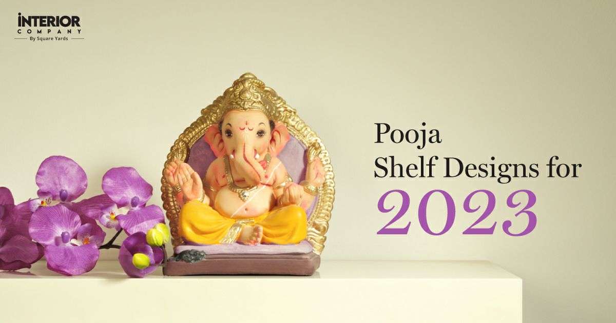 Pooja Shelf Designs with Images for 2023