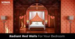 9 Stunning Red Two Colour Combination for Bedroom Walls to Beautify Your Home