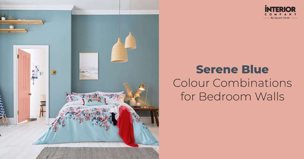 Best Blue Two Colour Combination for Bedroom Walls to Improve Your Home Interior