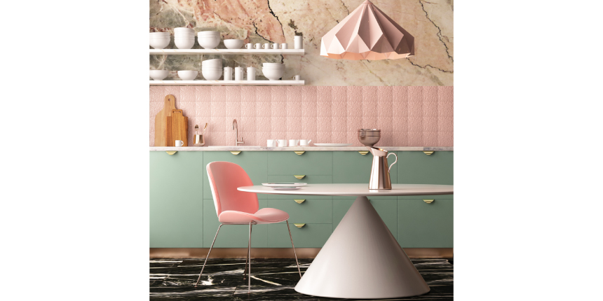 Try Pastels for Small Kitchen Colour Design