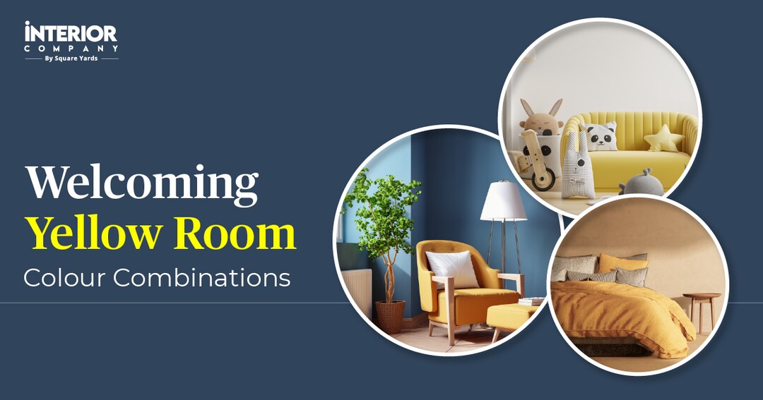 8+ Exemplary Yellow Two Colour Combinations For Bedroom Walls
