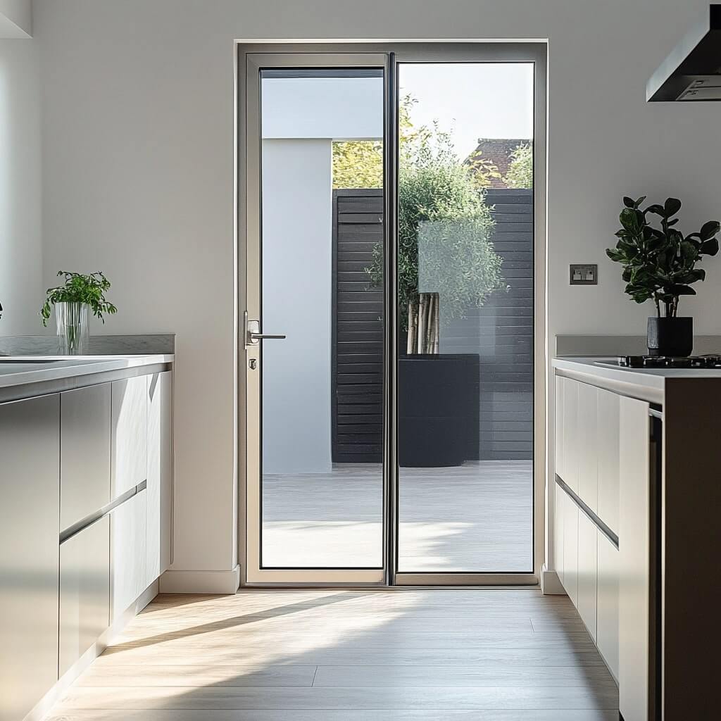 Aluminium Kitchen Door Design