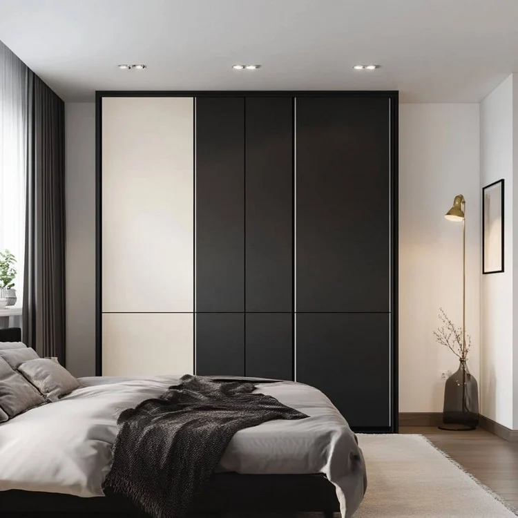 Black and White wardrobe colour combination