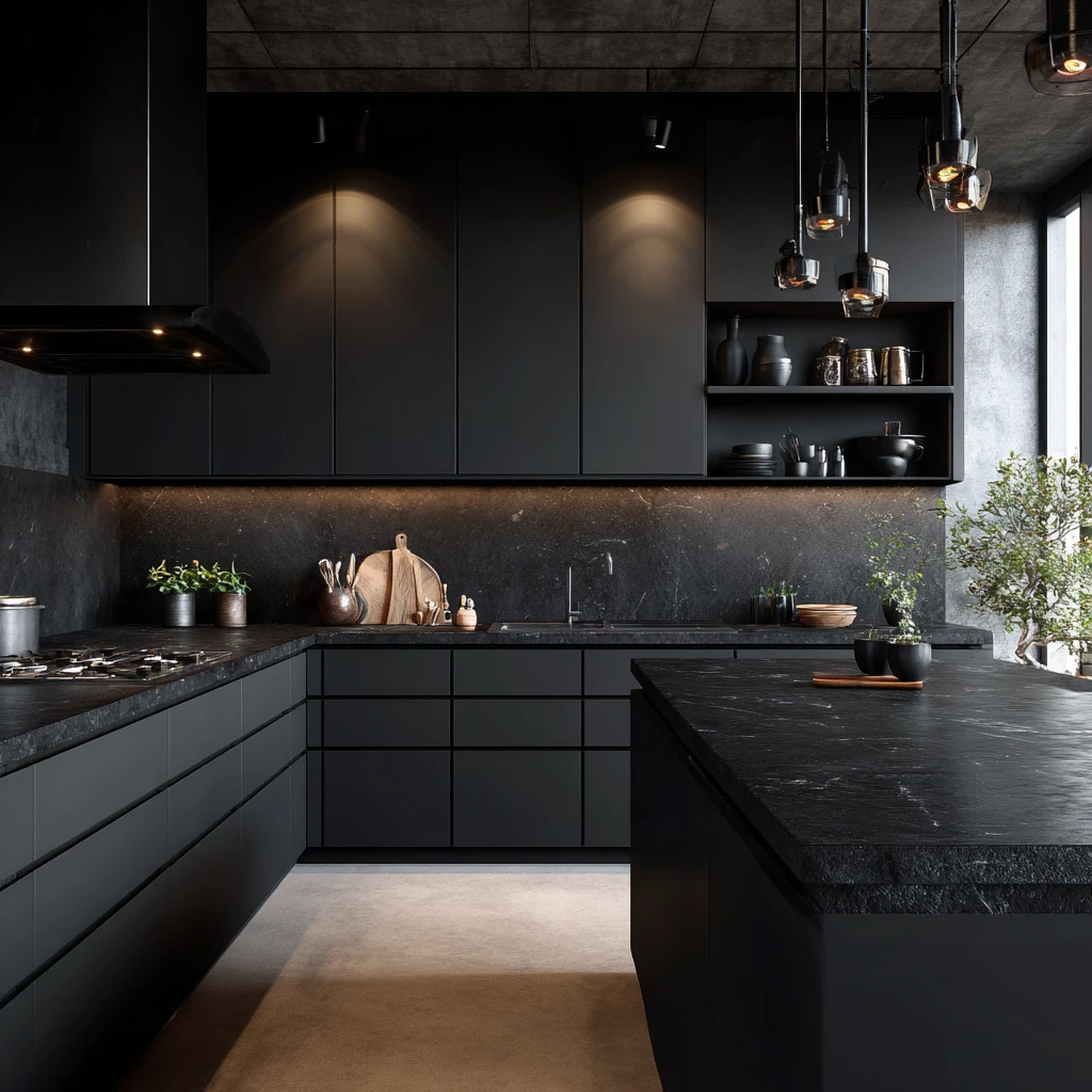 Black: Colour to Avoid in the Kitchen as per Vastu