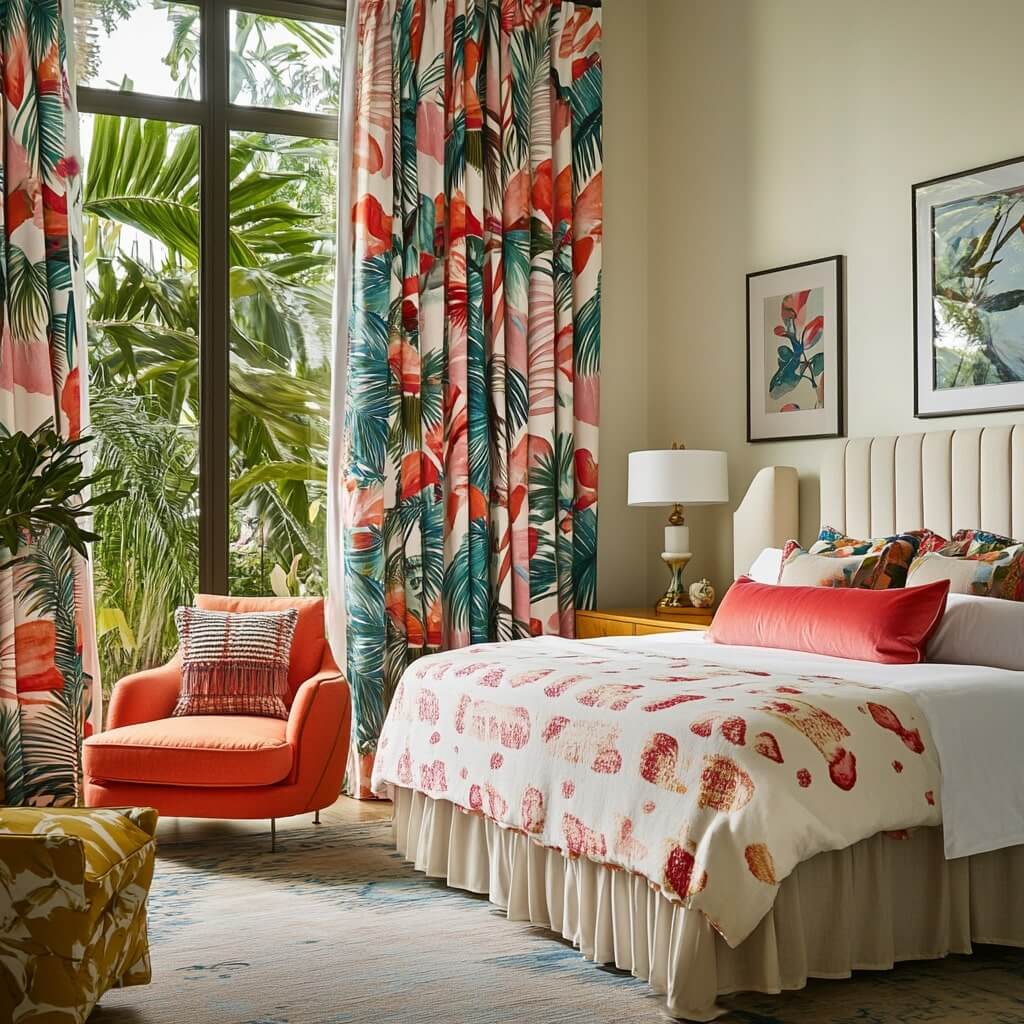 Bold Prints Curtain Ideas