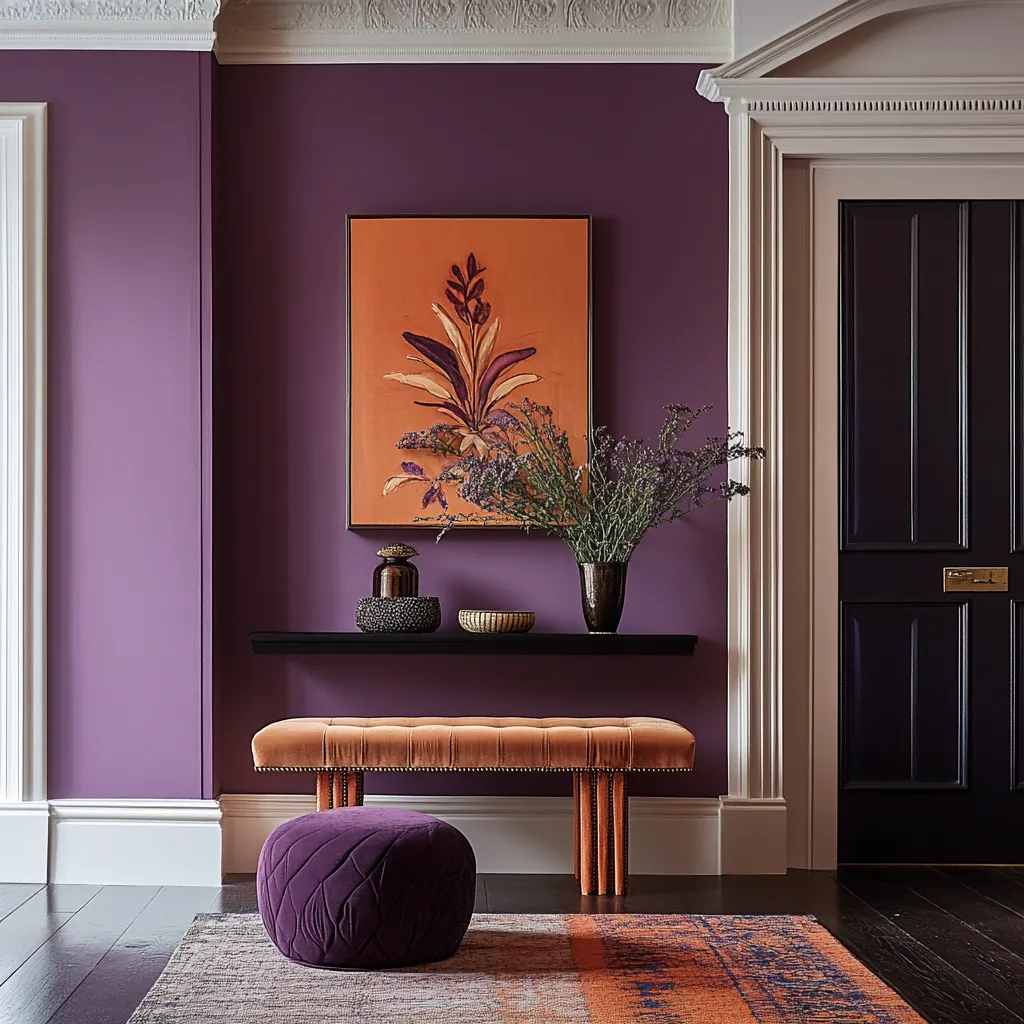 Contrast Colour for Purple: Apricot