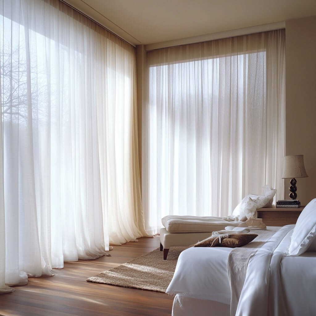 Corner Window Curtains Solutions