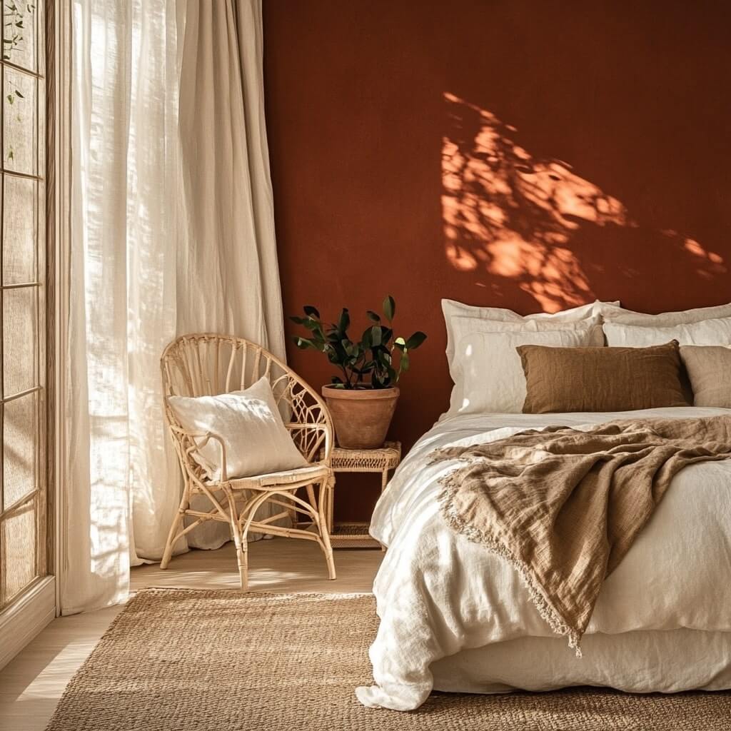 Earthy and Natural Red Colour Combination