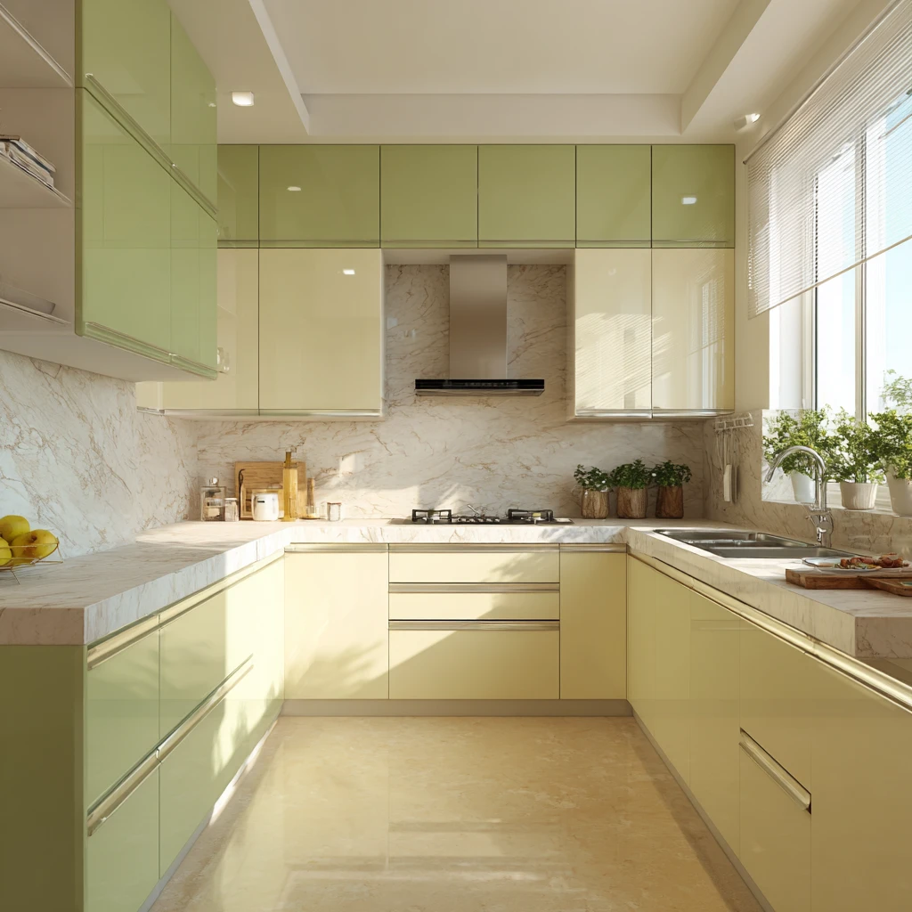 East-Facing Kitchen Vastu Colours