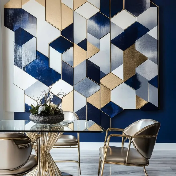 Geometric Wall Panel Design