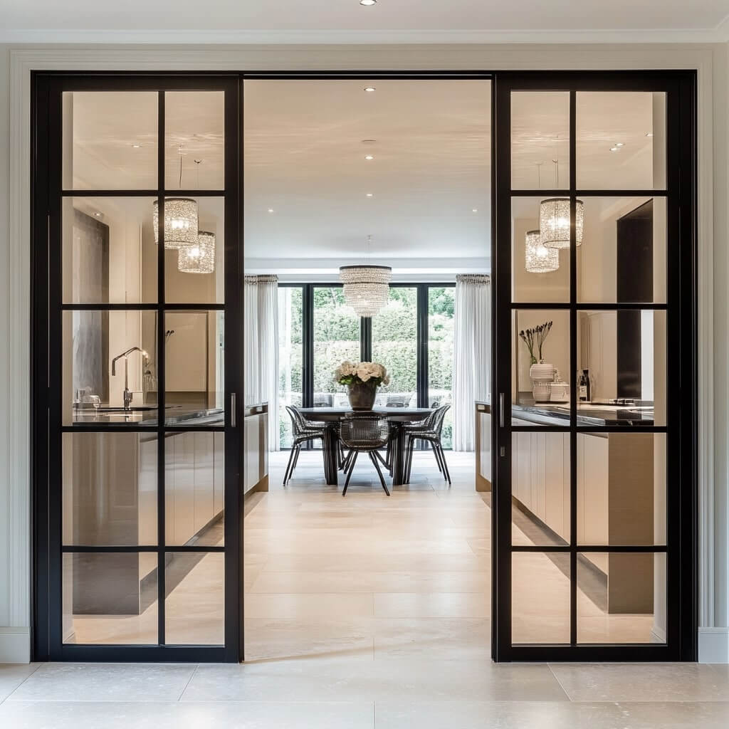 Kitchen Double Door Design