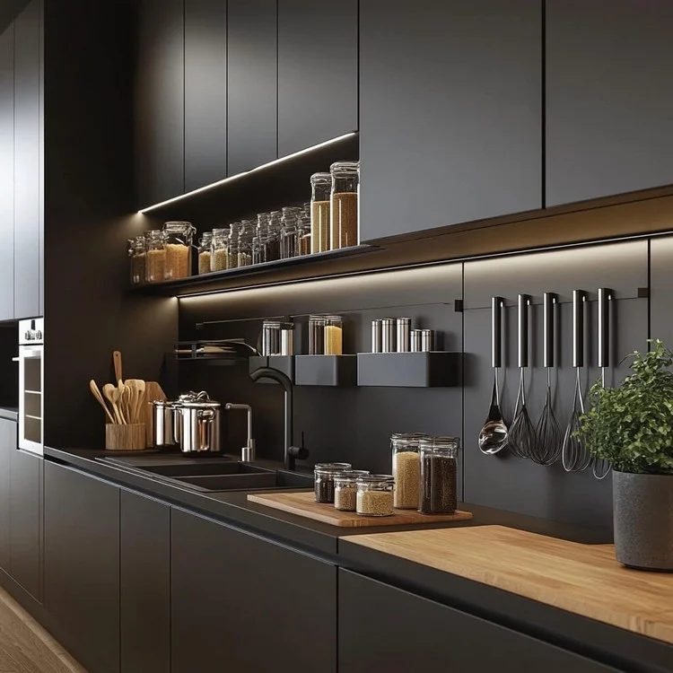 Magnetic Wall Panel Design for Kitchen