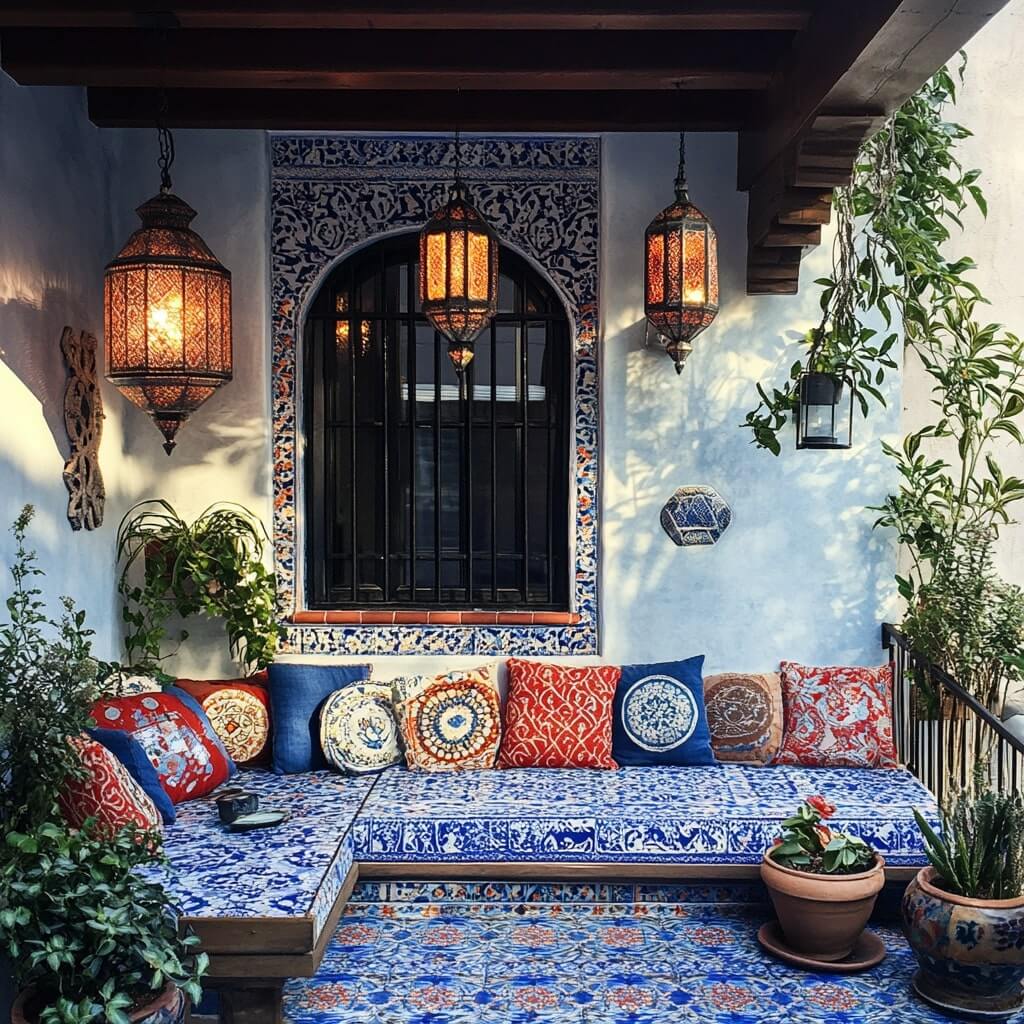Moroccan Tiles for Balcony