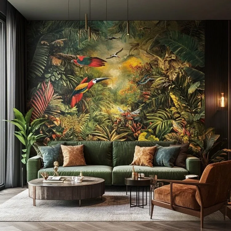 Mural-Inspired Wall Panel Inspiration