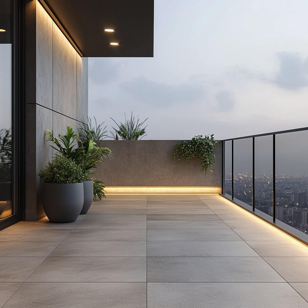Porcelain Tiles for Balcony