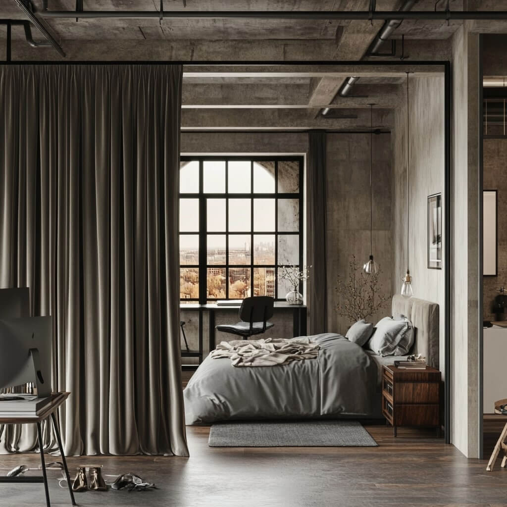 Room Divider Curtains Ideas
