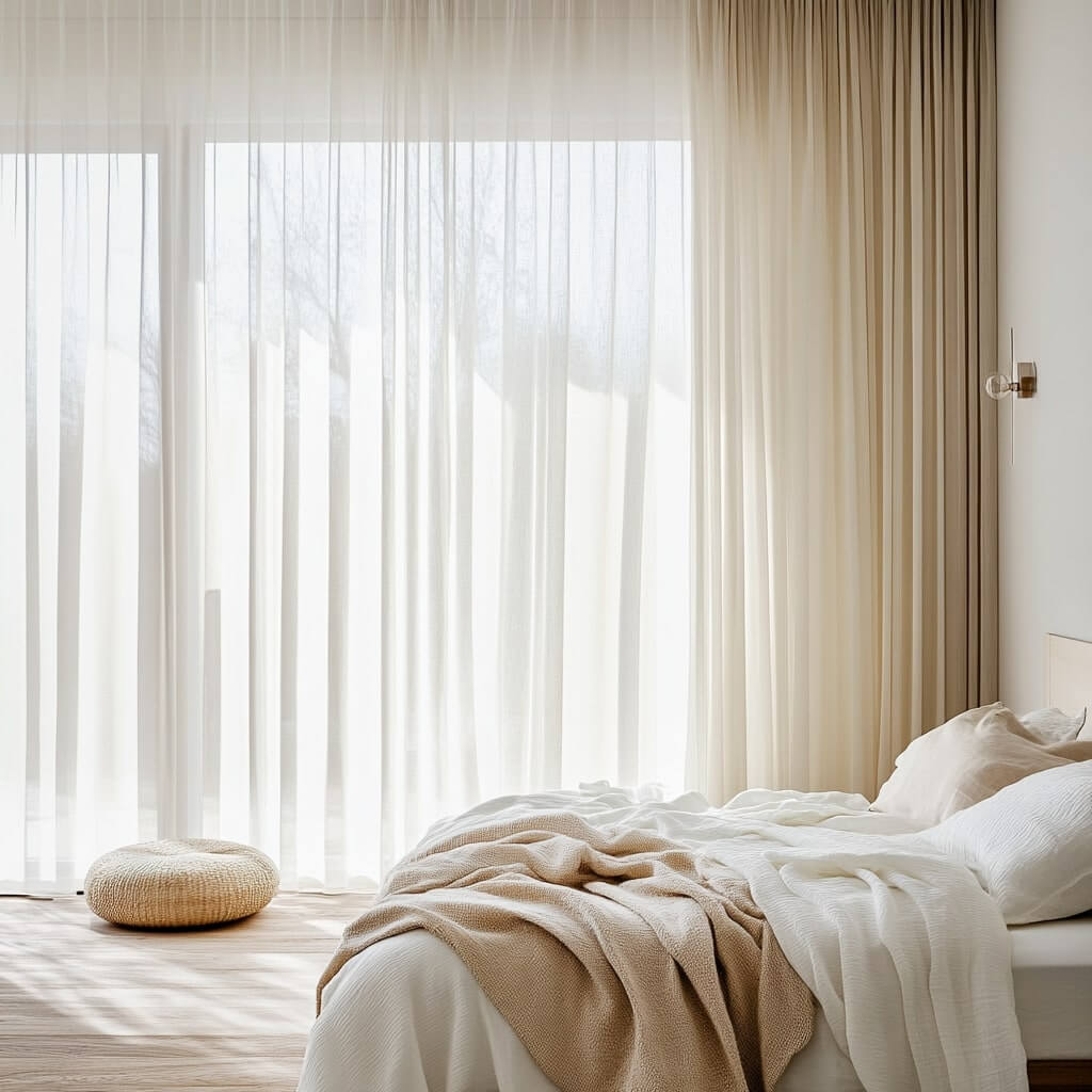Sheer Elegance Curtain Design Ideas