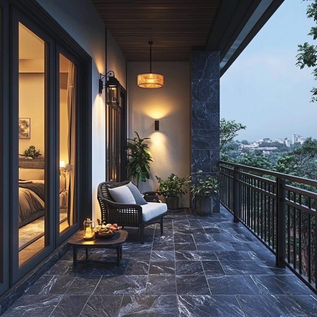 Slate Tiles for Balcony