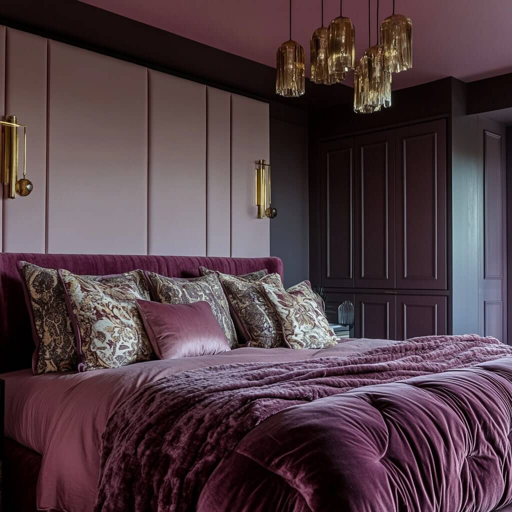 Soft Pink and Purple Room Mix