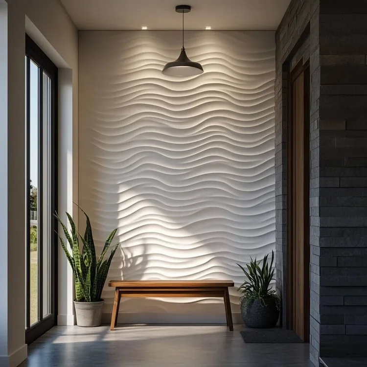 Textured and 3D Decorative Wall Panels