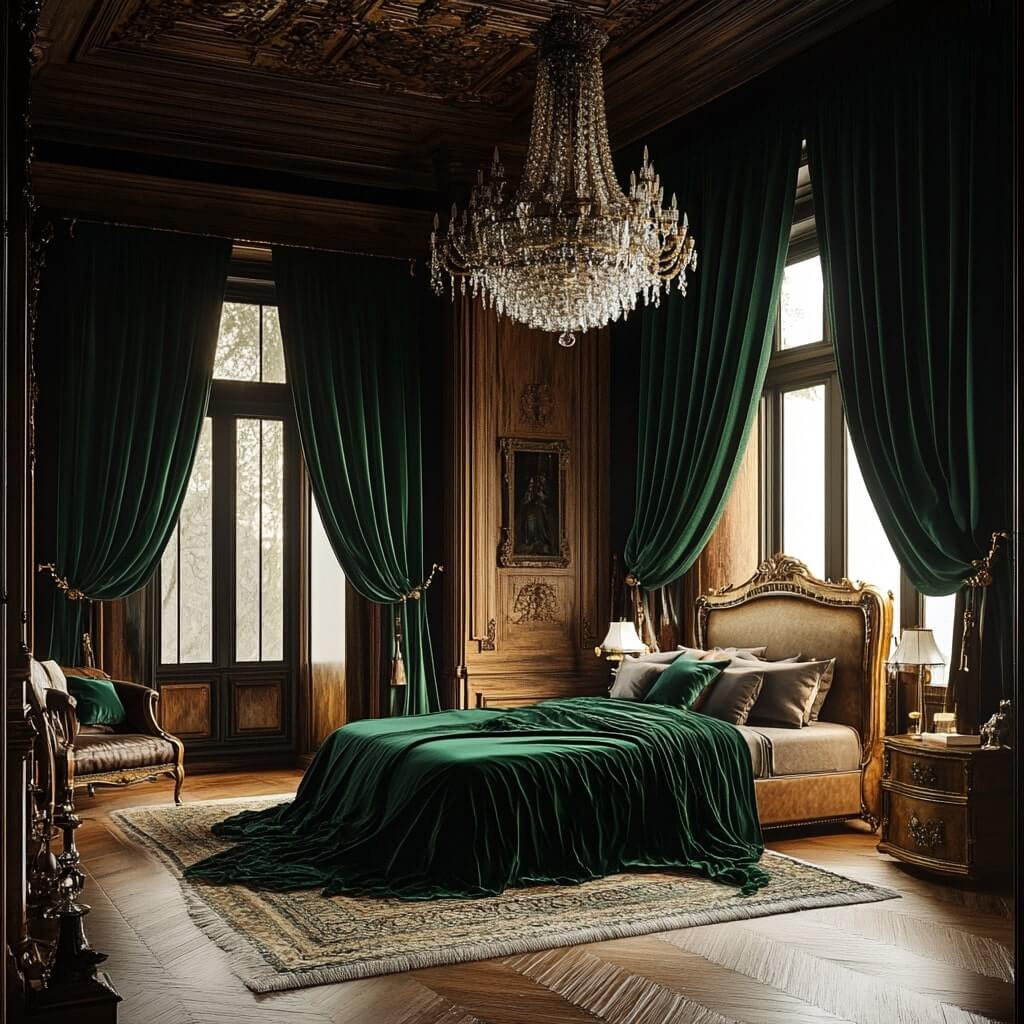 Velvet Luxury Curtain Design Ideas