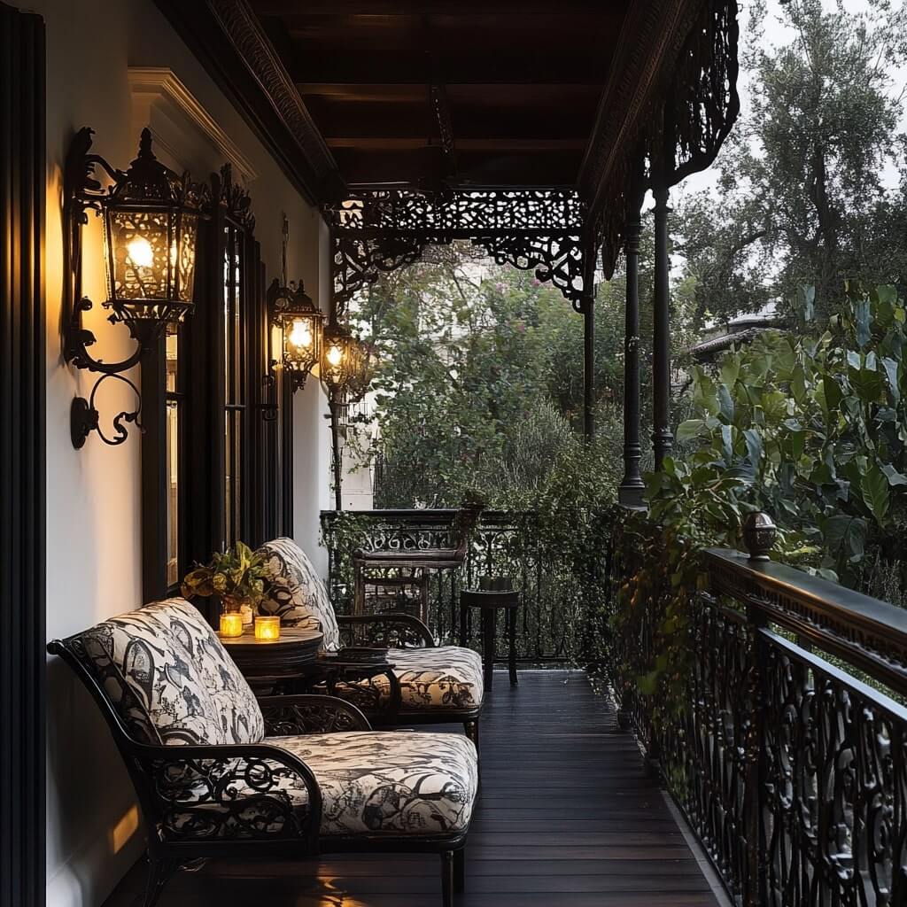 Wenge Tiles for Balcony