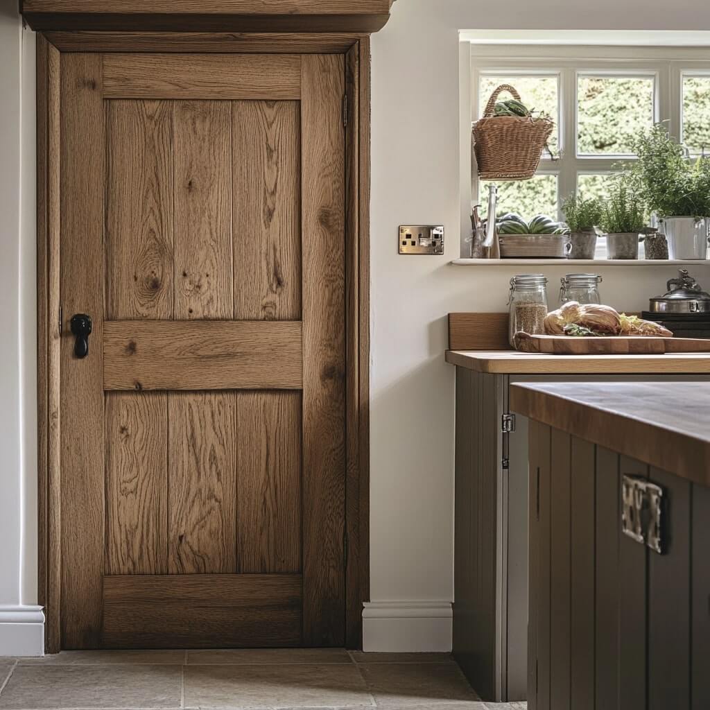 Wood Kitchen Door Design