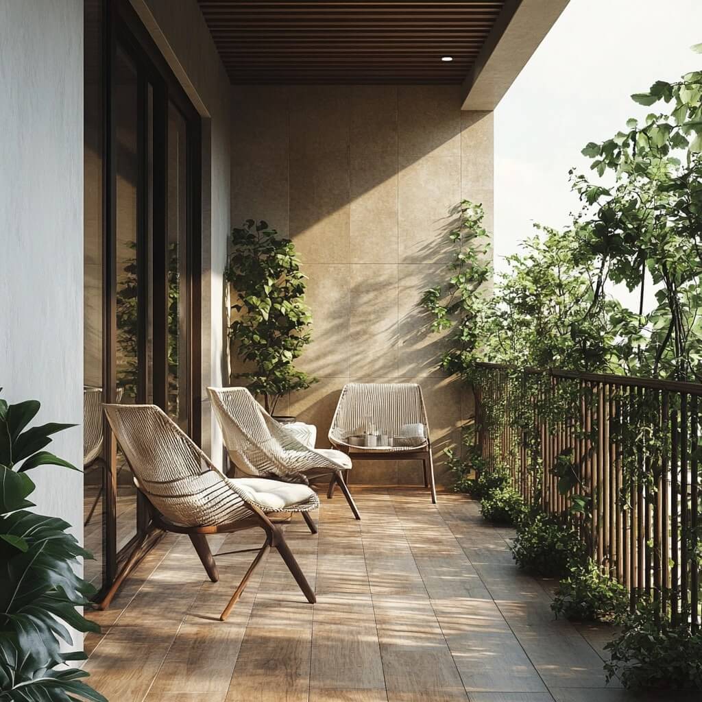 Wooden Tiles for Balcony