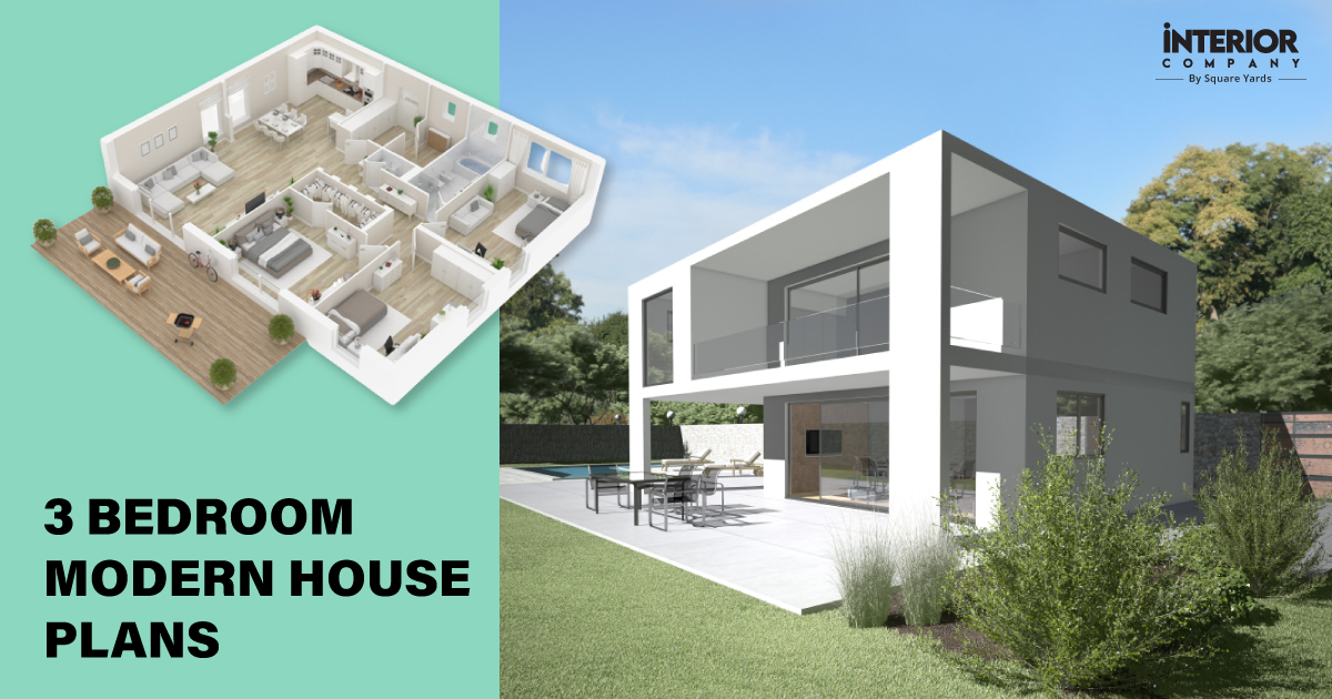 3 Bedroom House Plans with Modern Design that Comes in Budget for Everyone