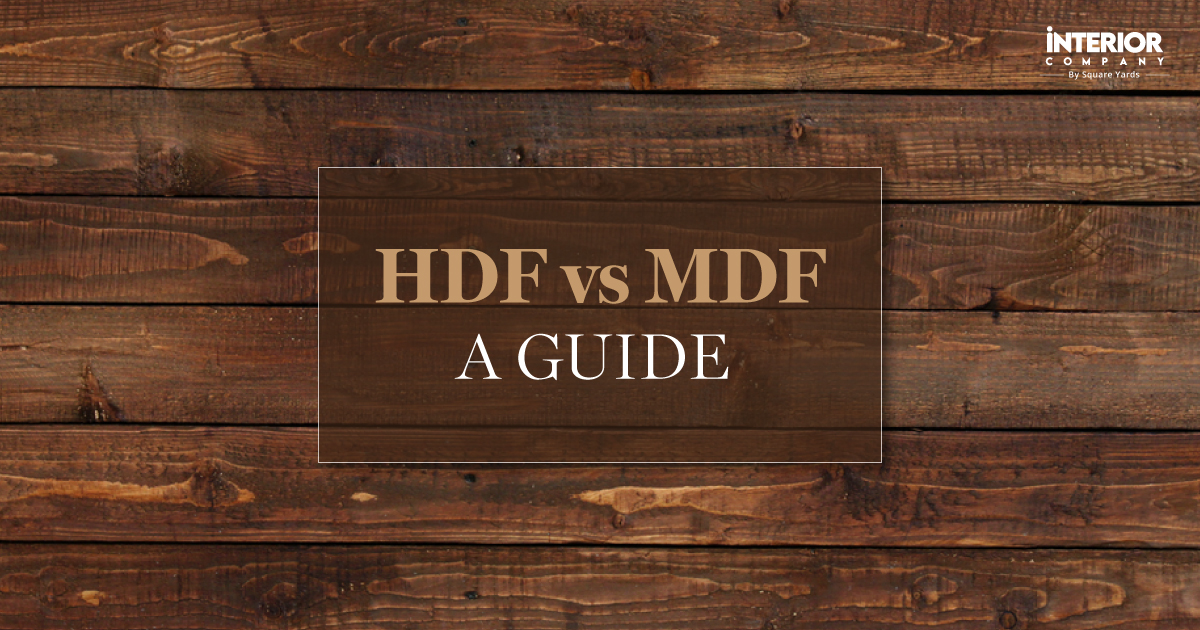 HDF vs MDF - Know Everything About HDF and MDF Wood