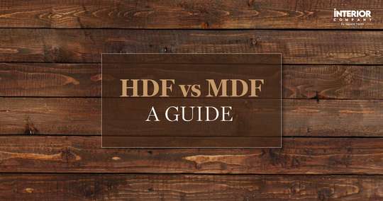 HDF vs MDF - Know Everything About HDF and MDF Wood