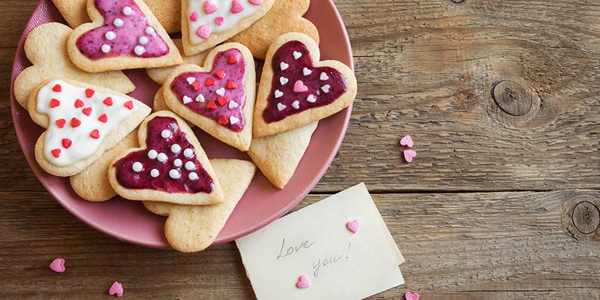 Valentine Decoration ideas- Heart shape Cookies
