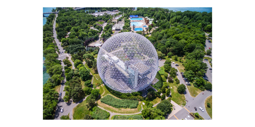 Architectural Wonder Buckminisiter Fullers Biosphere Montreal