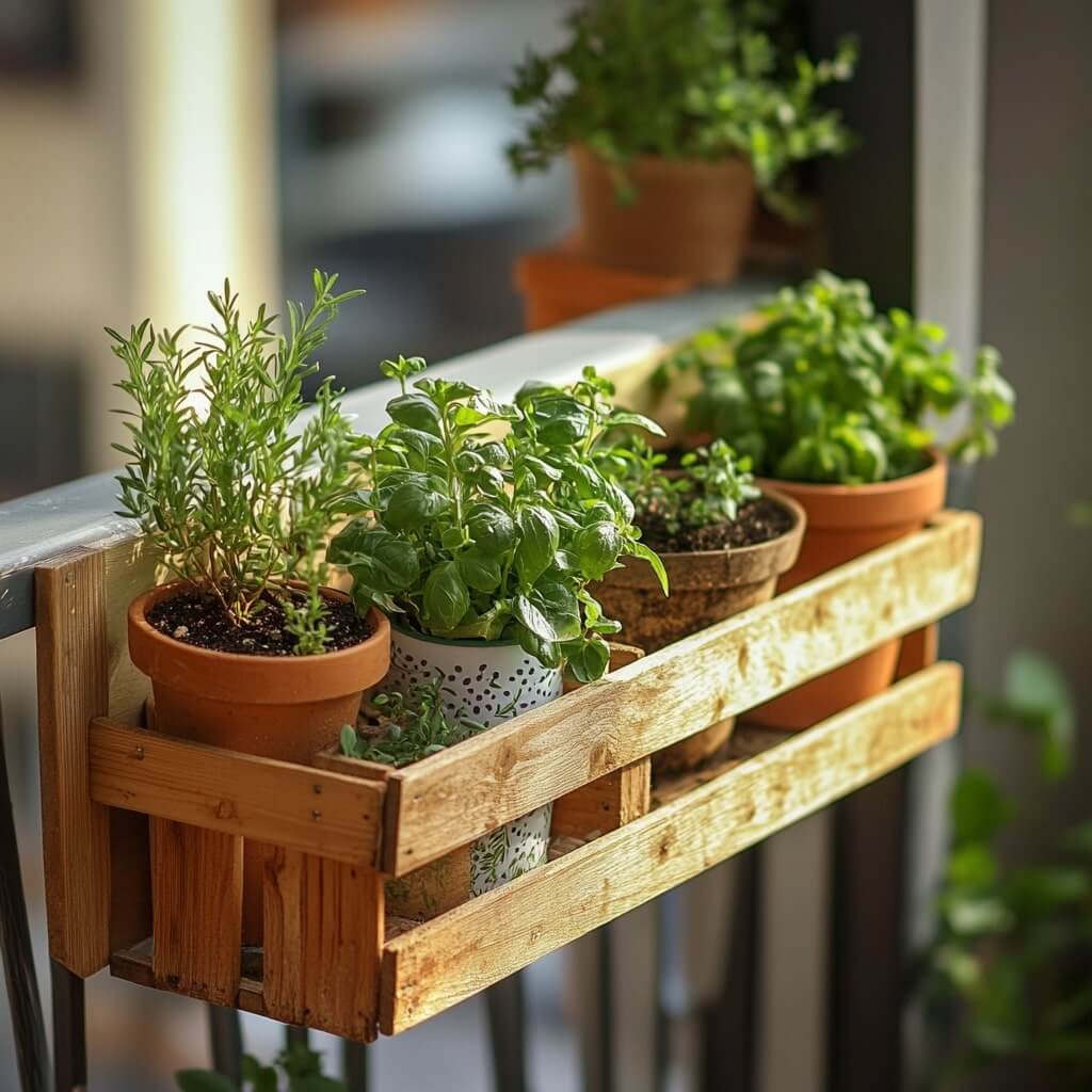 Balcony Garden for Herb Lovers