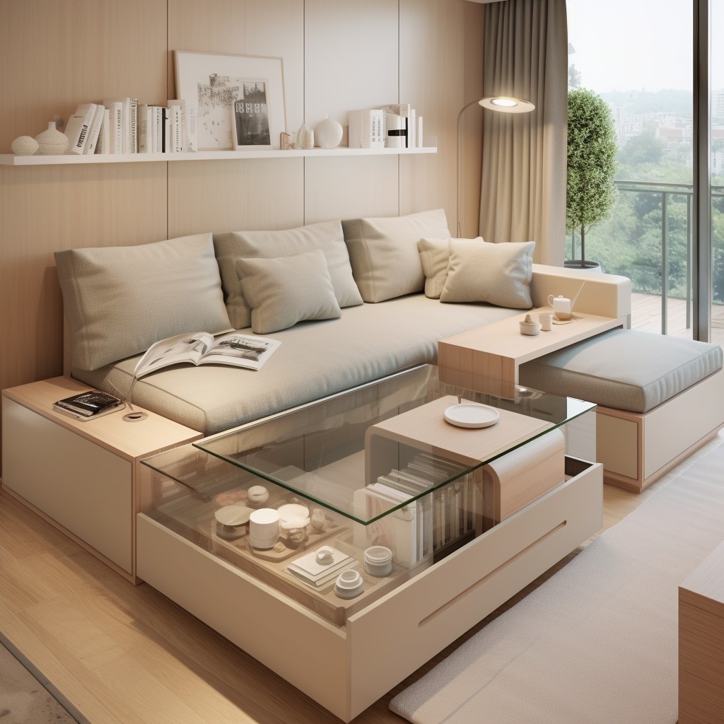 Big Furniture, Small Room- Small Living Room Decorating Ideas