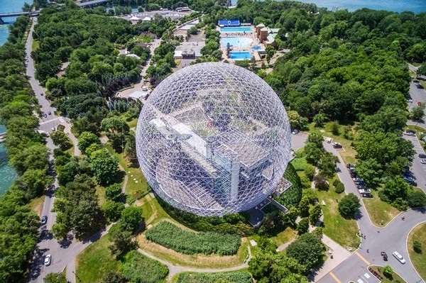 Buckminster Fuller's Montreal Biosphere