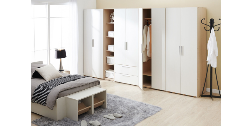 Hinge-door Almirah Design for Bedroom