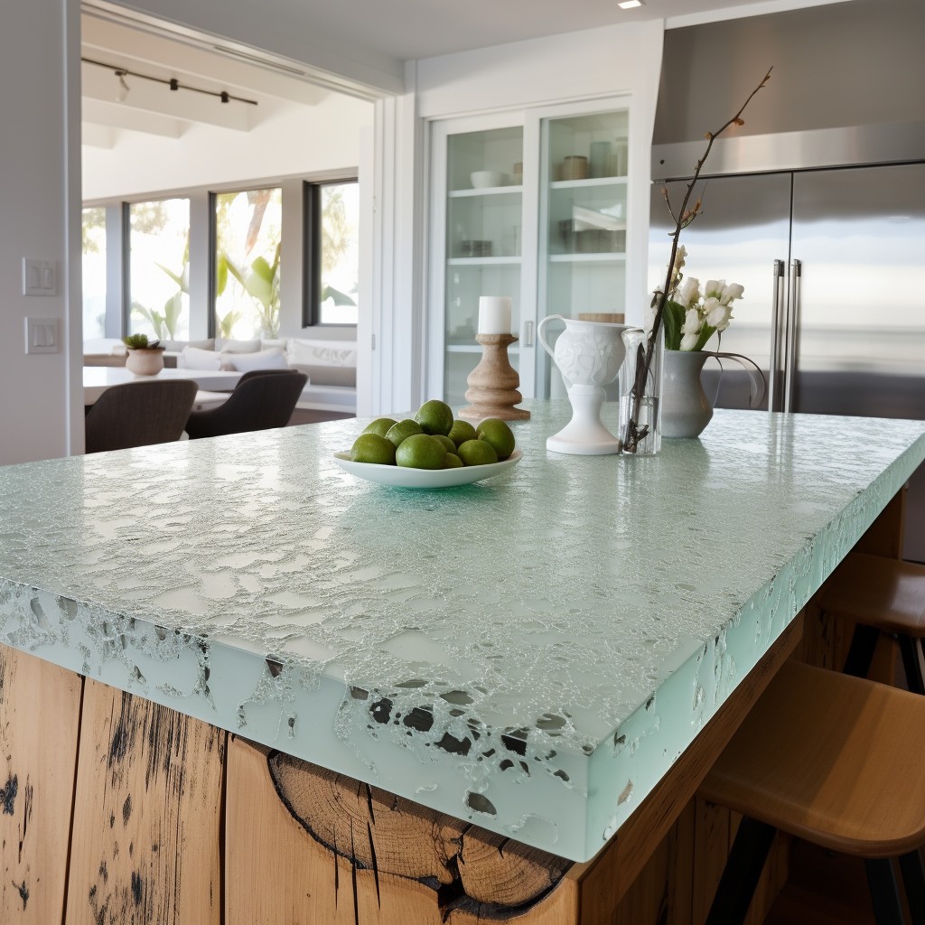 Recycled Glass - Kitchen Top Materials