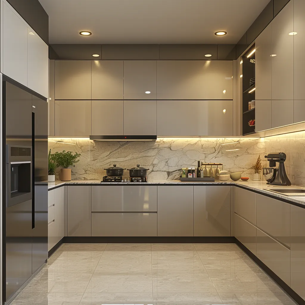 Simple HDF Kitchen Design