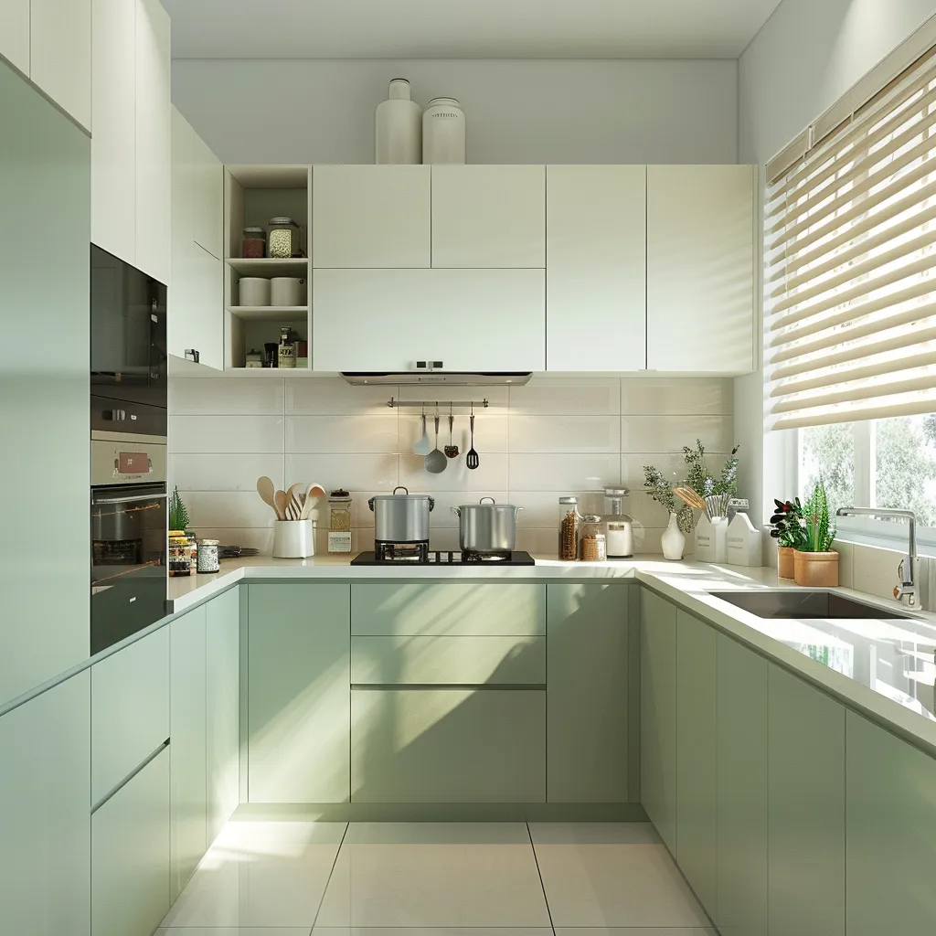 Simple Kitchen Colour Combination Ideas