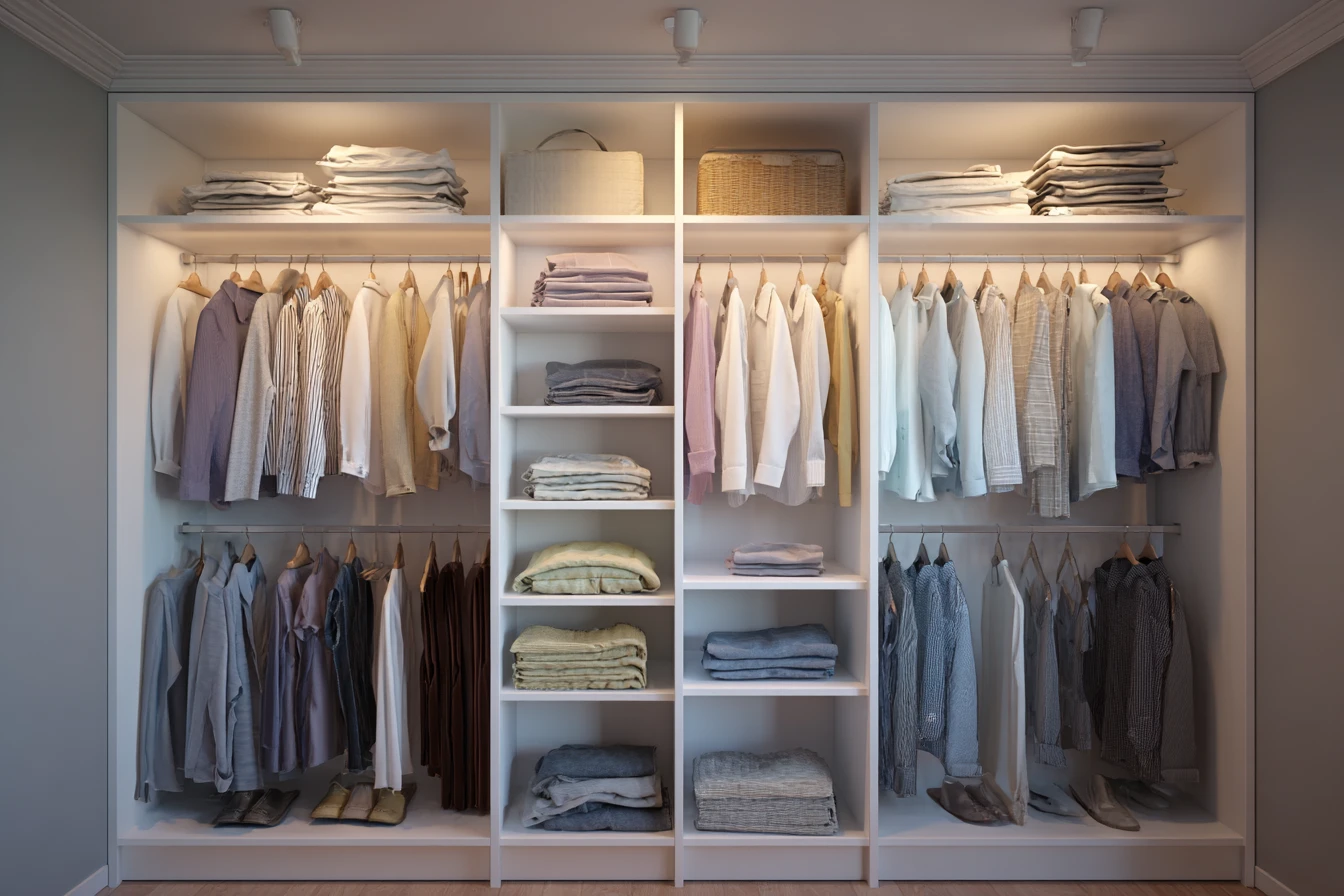 Standard Wardrobe Shelf Spacing