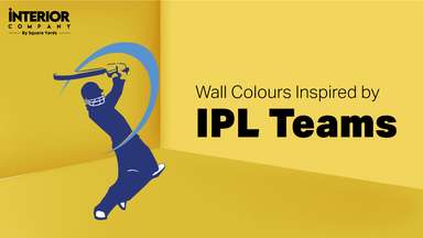 IPL Teams Inspired Wall Colours for Your Home