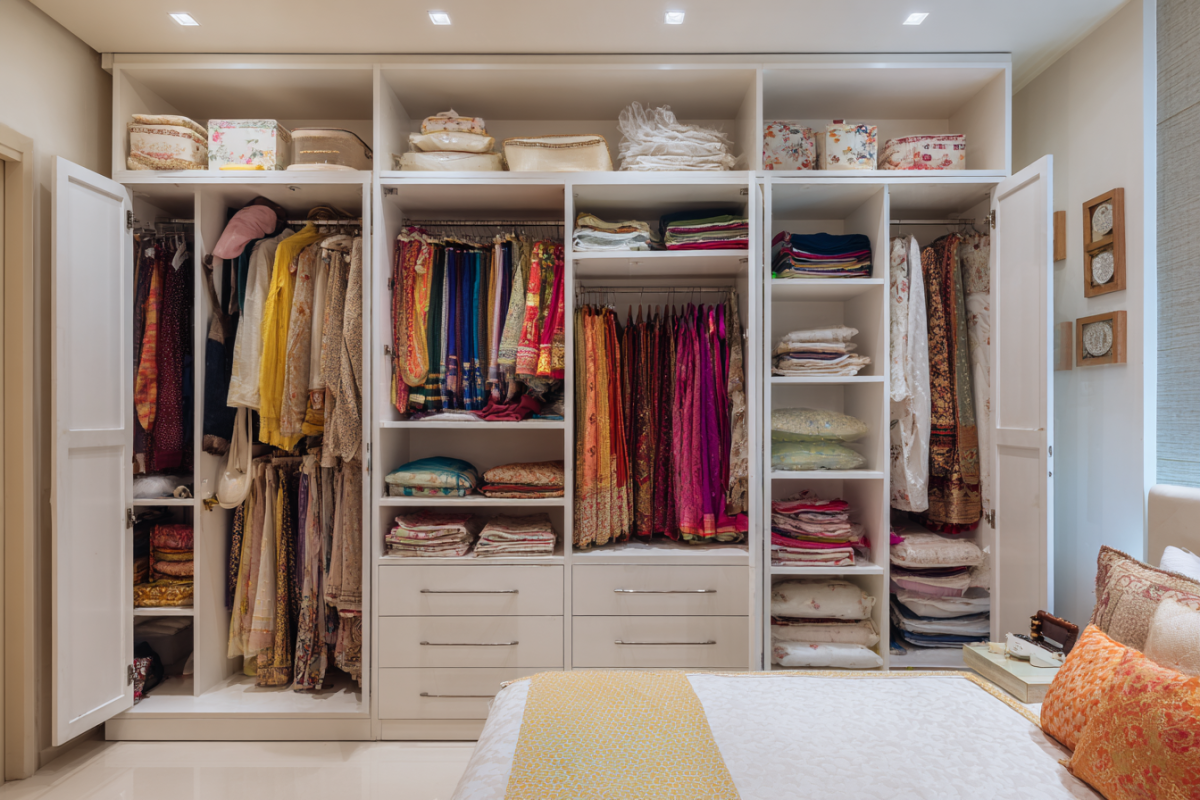20+ Perfect Wardrobe Inside Design Ideas For Your Master Bedroom