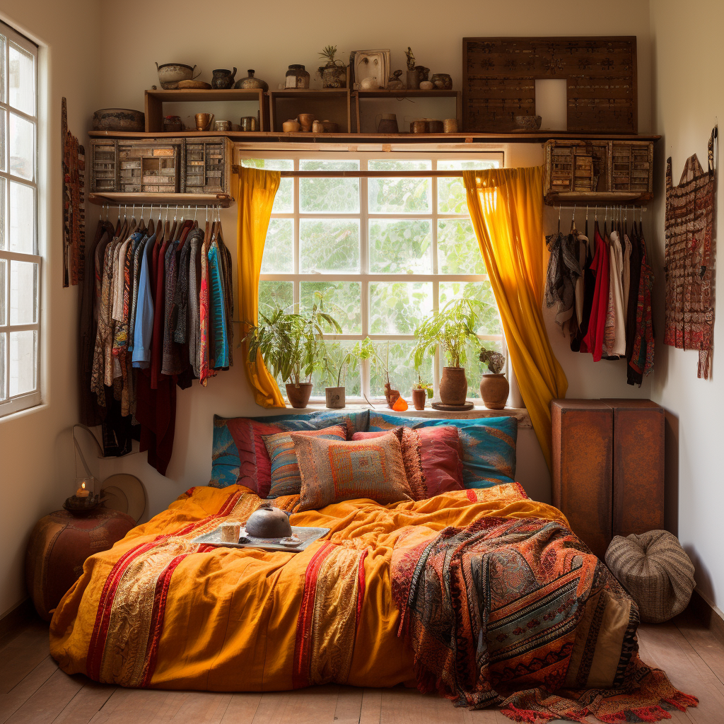 Open Wardrobe Designs for Small Bedroom